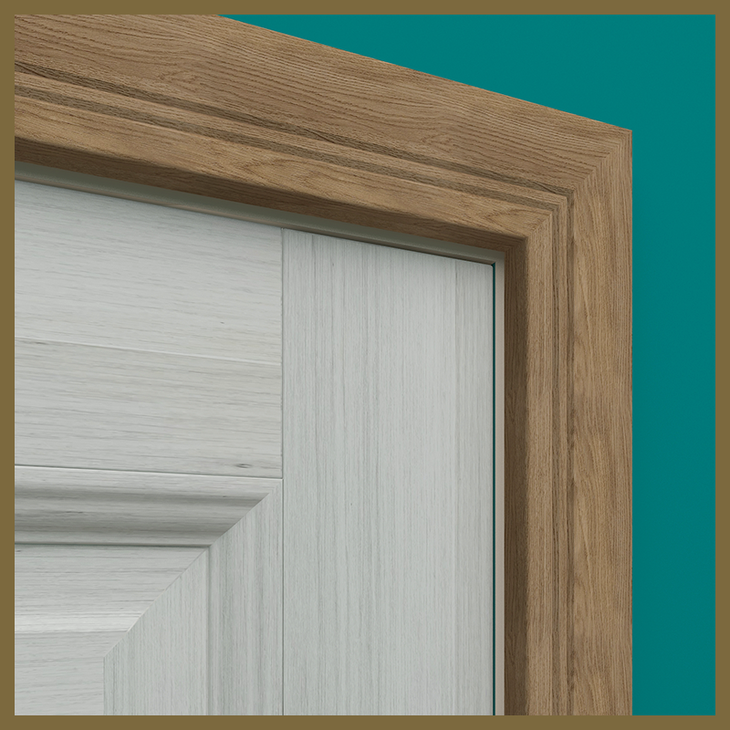 Pencil Round V 2 Groove Walnut Architrave