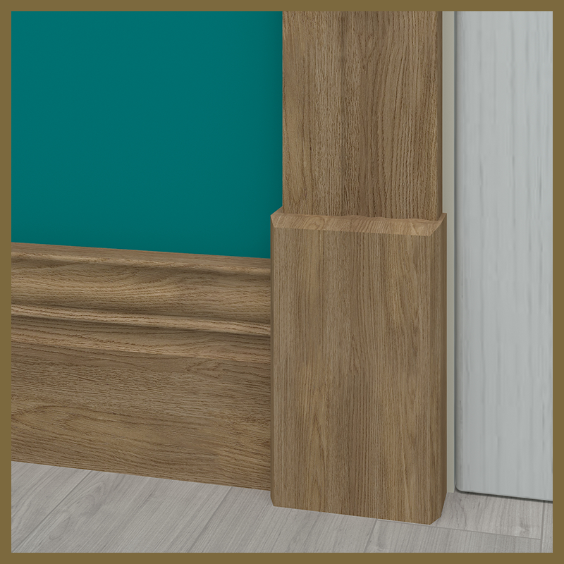 Walnut Edge Plinth Block