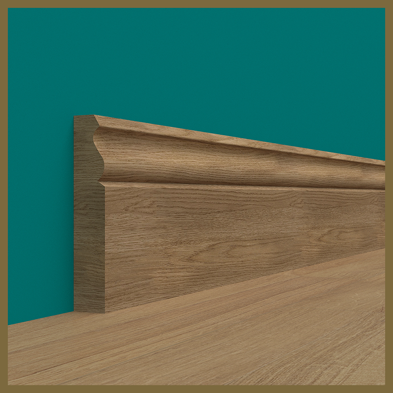 Ogee Walnut Skirting Board
