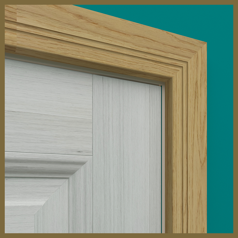 Pencil Round C 2 Groove Oak Architrave