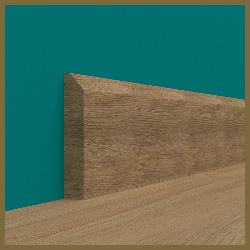 Chamfer Mini Walnut Skirting Board