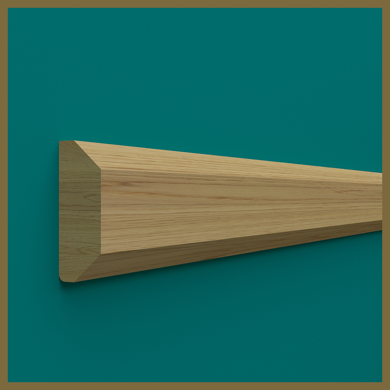 Oak Chamfer Dado Rail