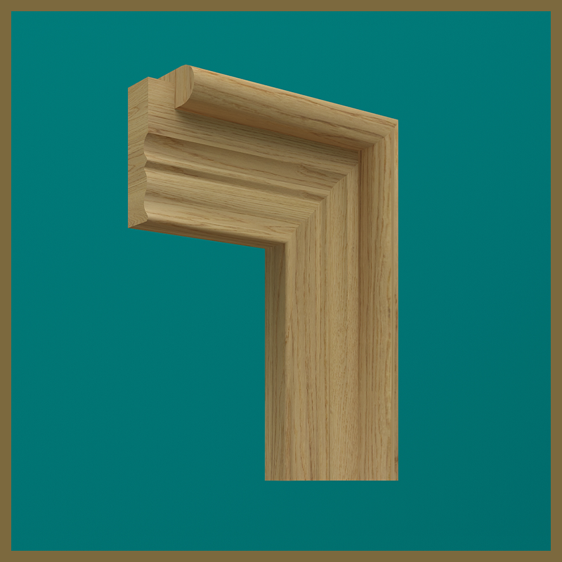 Round Oak Hockey Stick