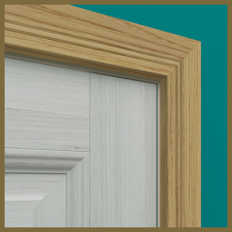 Pencil Round V 2 Groove Oak Architrave
