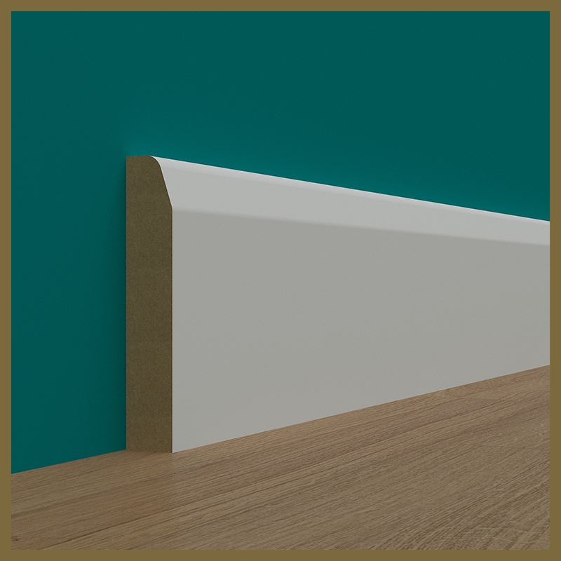 Chamfer Round  Skirting Board