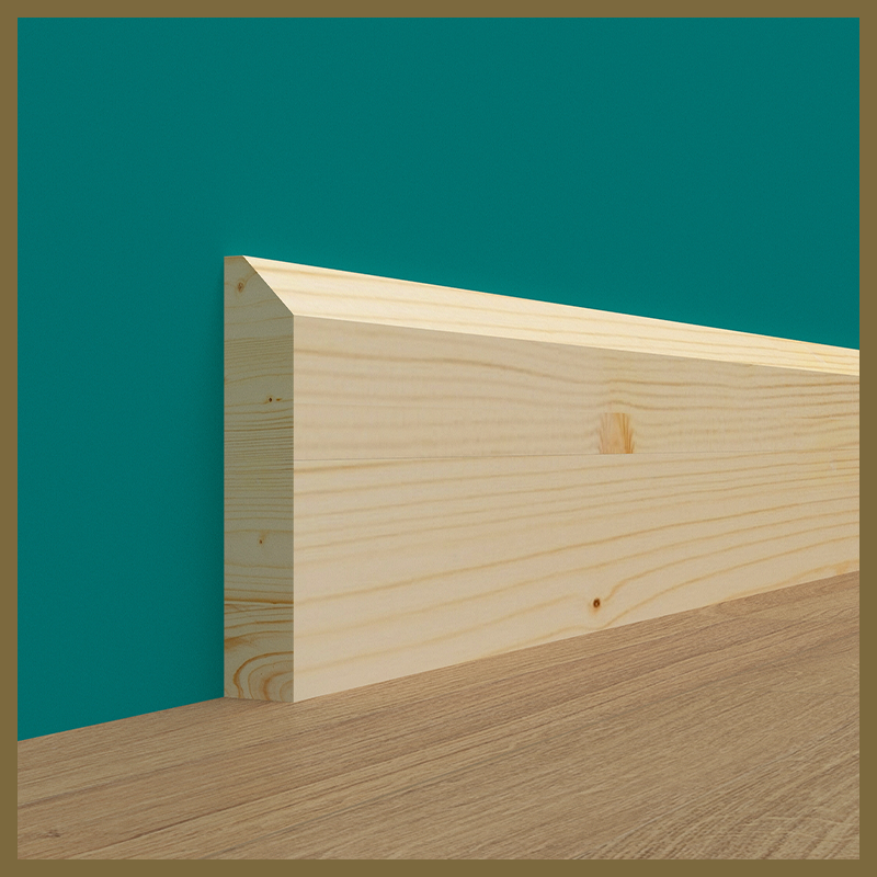 Chamfer Mini Pine Skirting Board