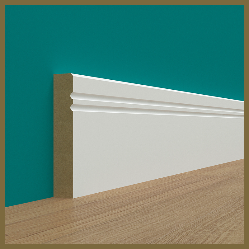 Edge 2x2 C 2 Groove Skirting Board