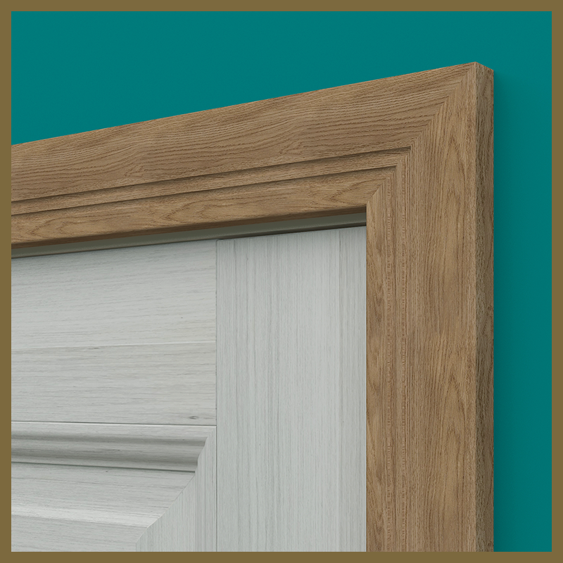 Pencil Round C2 Groove Walnut Architrave