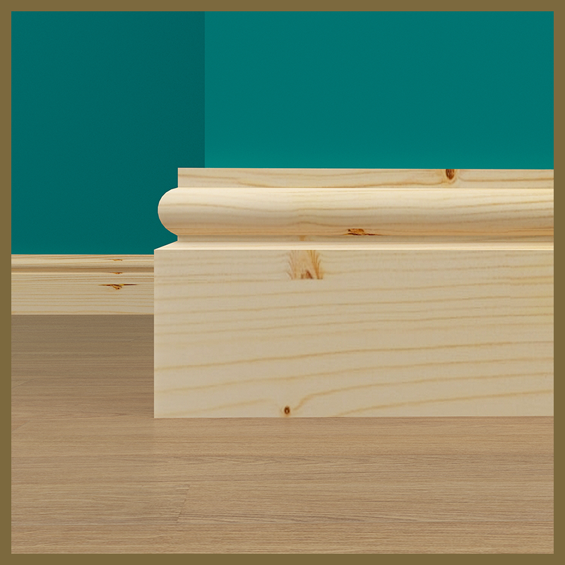 Torus 1 Pine Skirting Board