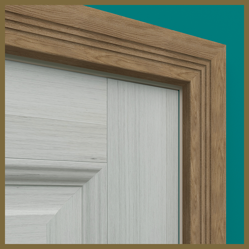 Pencil Round C3 Groove Walnut Architrave