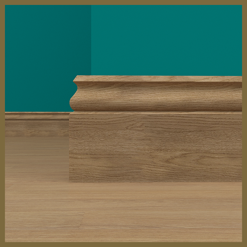 Ogee Walnut Skirting Board