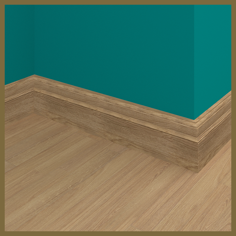 Antique 3 Walnut Skirting Board