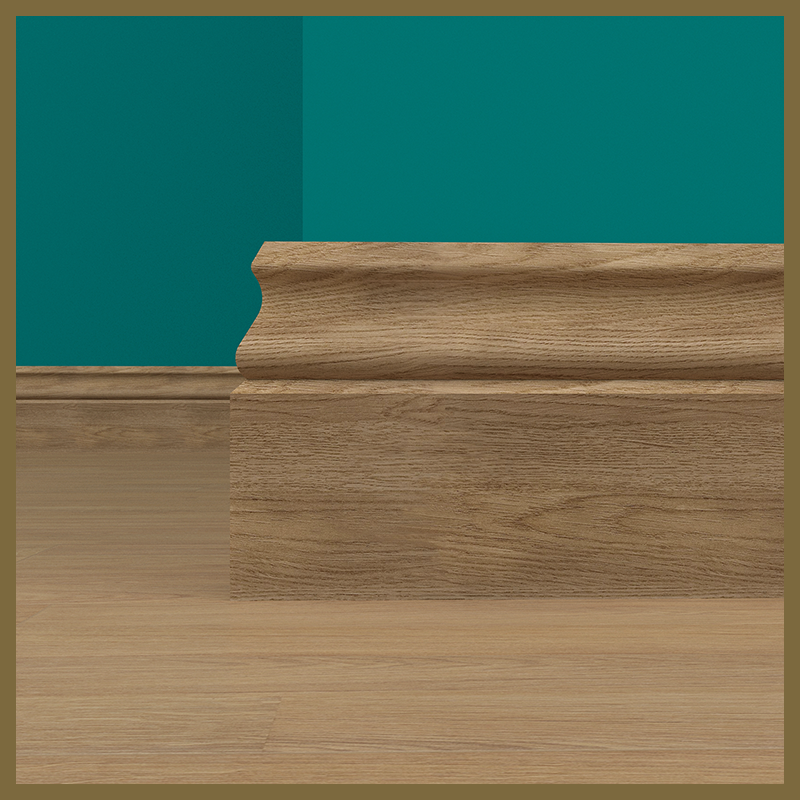 Ogee 1 Walnut Skirting Board