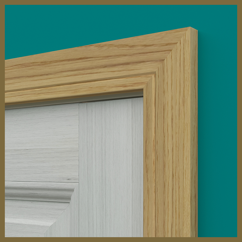 Pencil Round V 1 Groove Oak Architrave