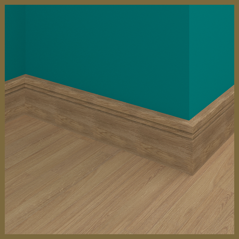 Pencil Round Groove 2 Walnut Skirting Board