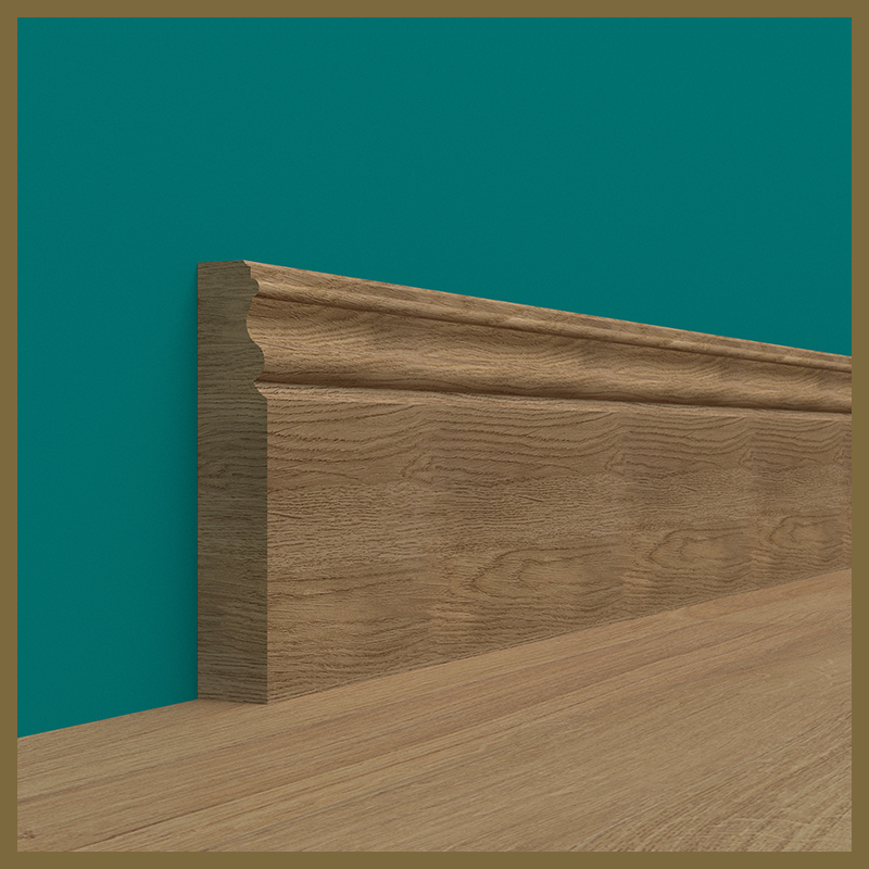 Victorian 2 Walnut Skirting Board