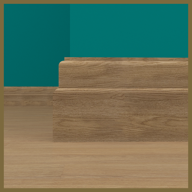 Lambs Tongue 2 Walnut Skirting Board