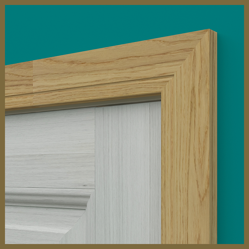 Pencil Round C 1 Groove Oak Architrave
