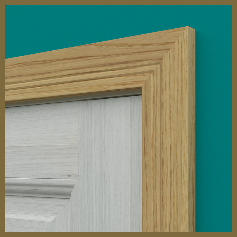 Pencil Round V 2 Groove Oak Architrave