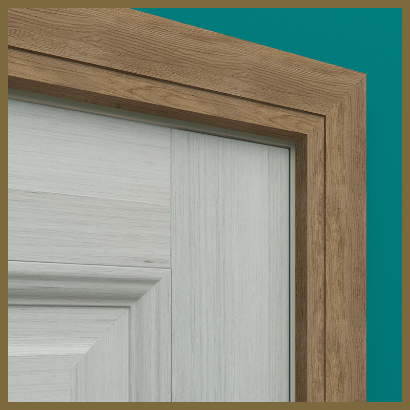 Pencil Round Groove 1 Walnut Architrave