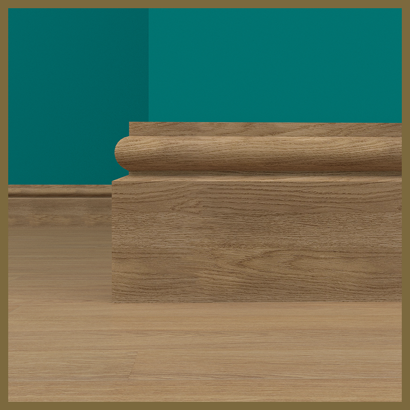 Torus 1 Walnut Skirting Board