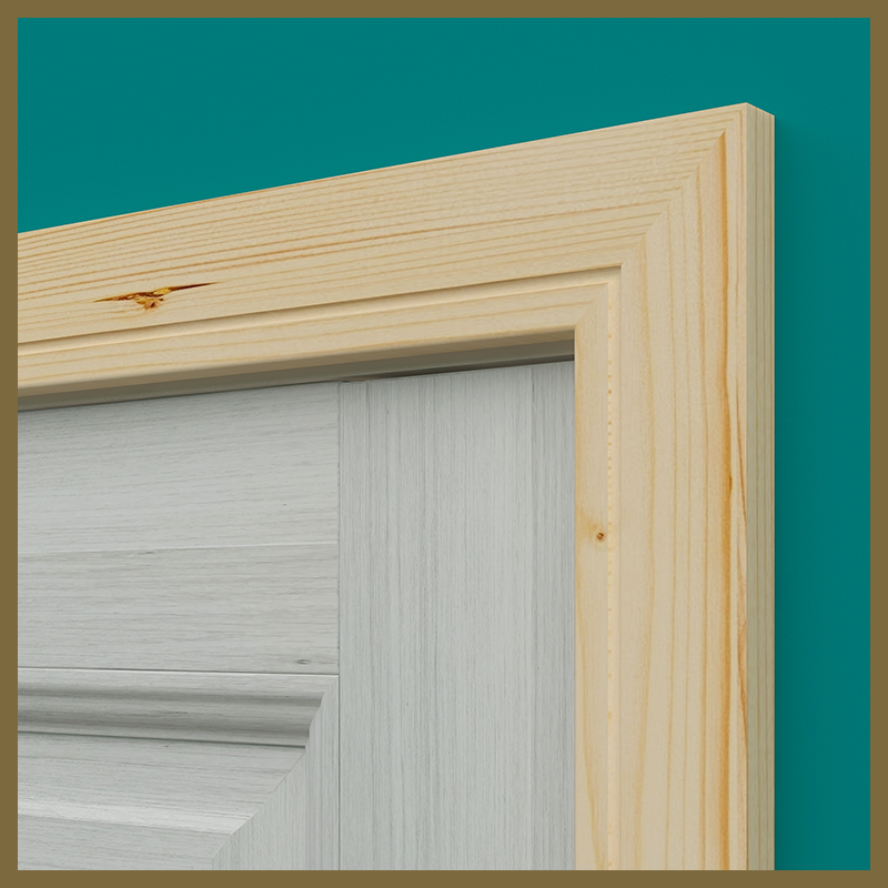 Pencil Round C 1 Groove Pine Architrave
