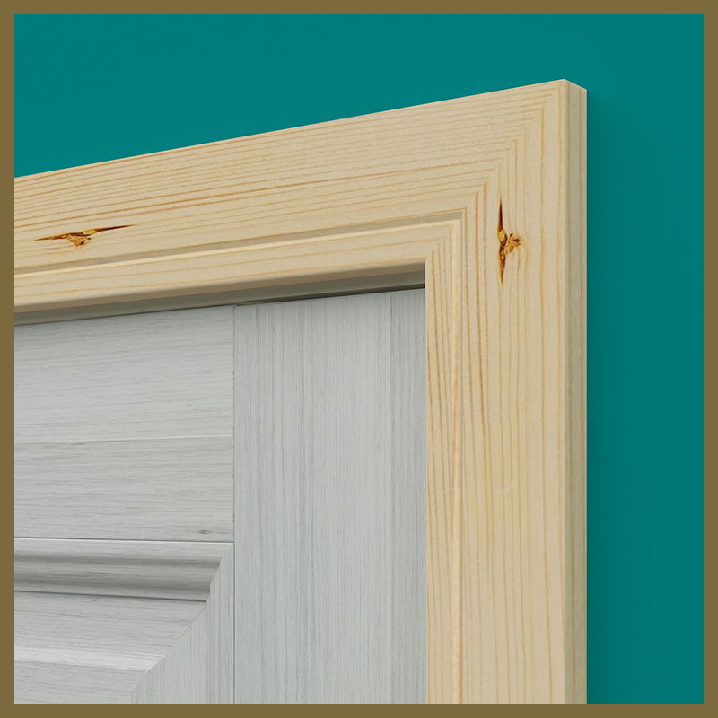 Pencil Round V 1 Groove Pine Architrave