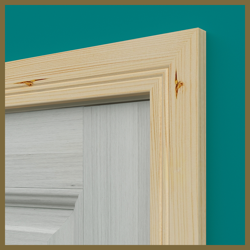 Pencil Round V 2 Groove Pine Architrave
