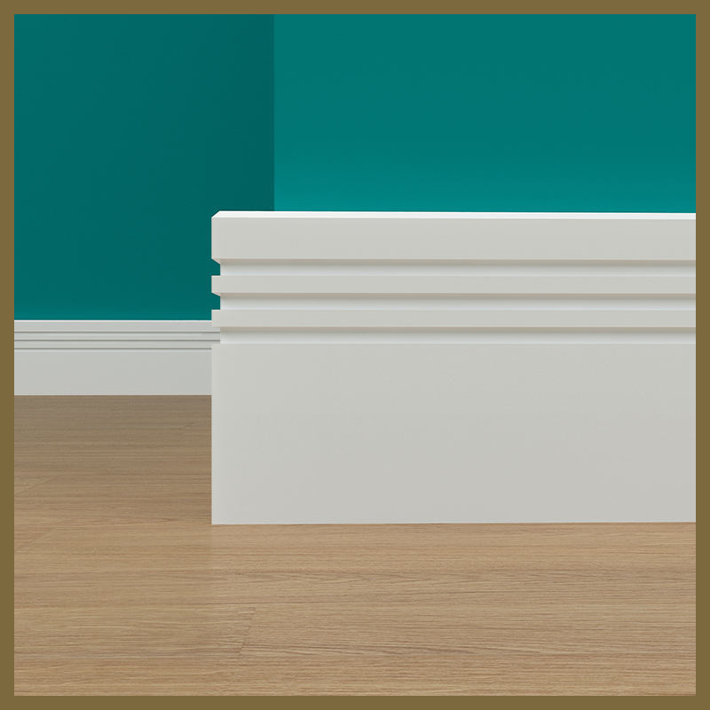 Edge 2x2 3 Groove Skirting Boards
