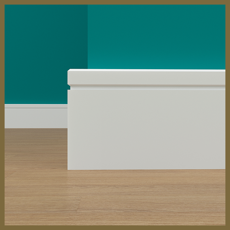 Edge 2x2 1 Groove Skirting Board