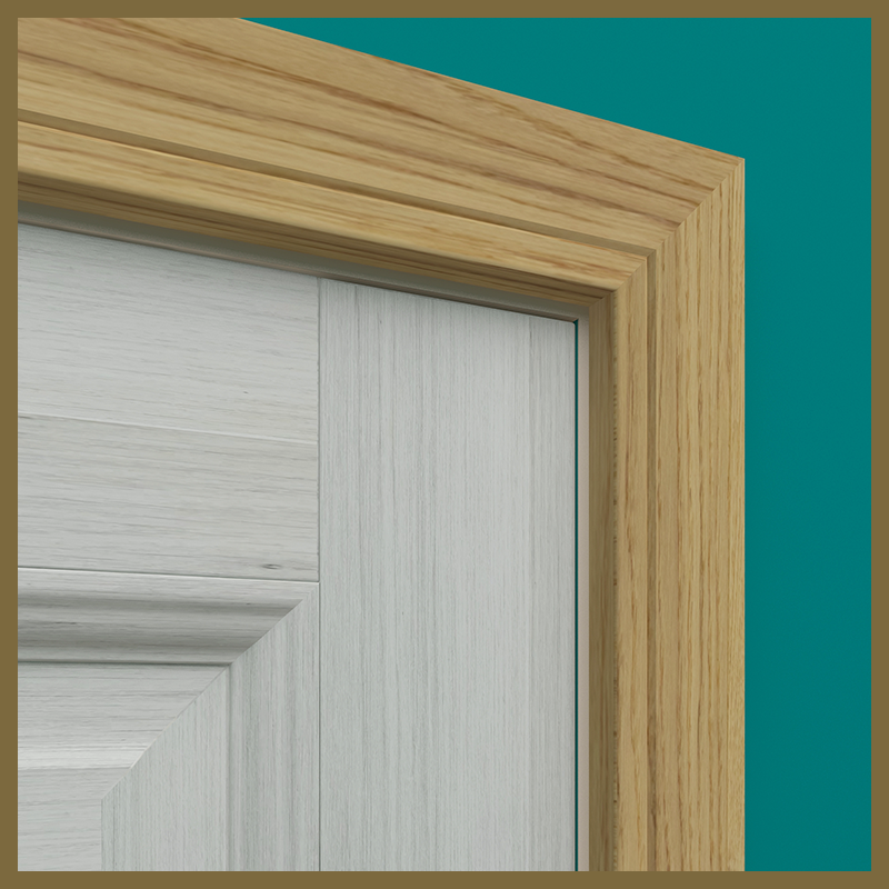 Pencil Round V 1 Groove Oak Architrave
