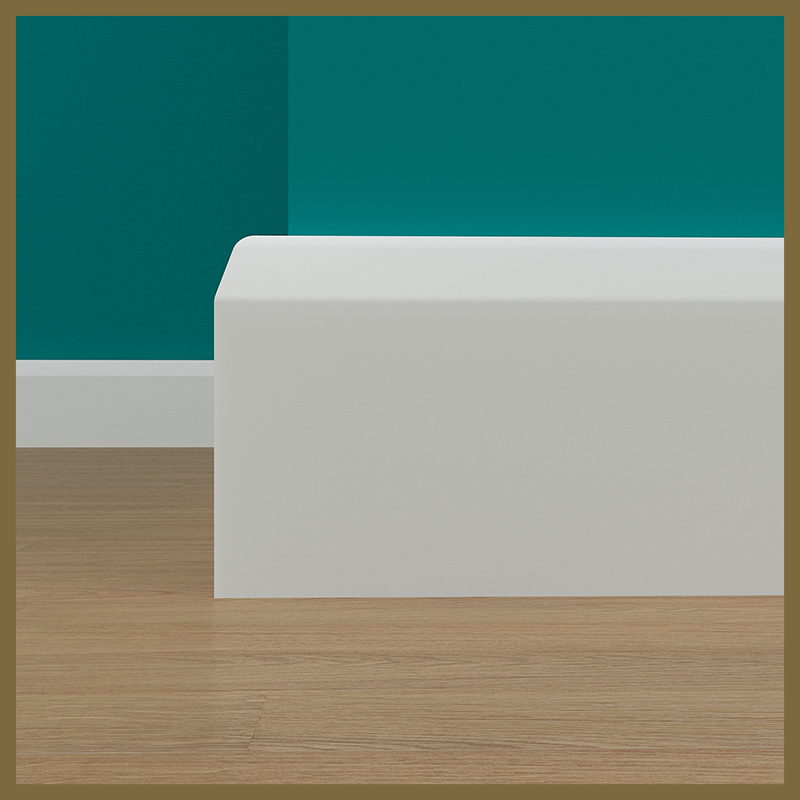 Chamfer Round Skirting Board