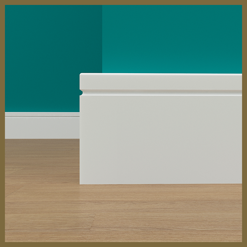 Pencil Round C 1 Groove Skirting Board