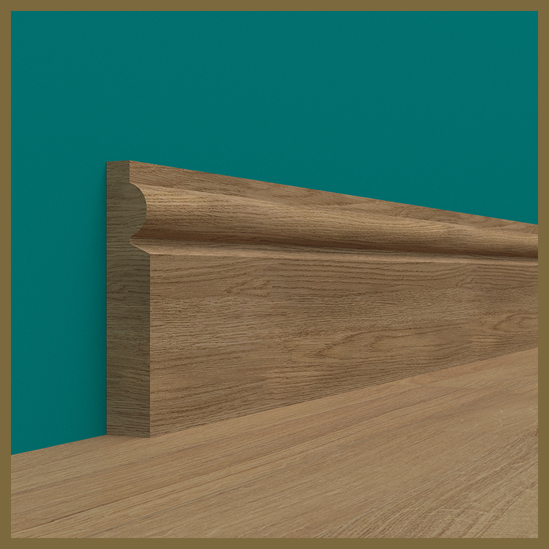 Torus 1 Walnut Skirting Board