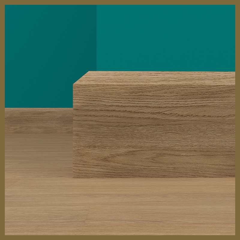 Chamfer Mini Walnut Skirting Board