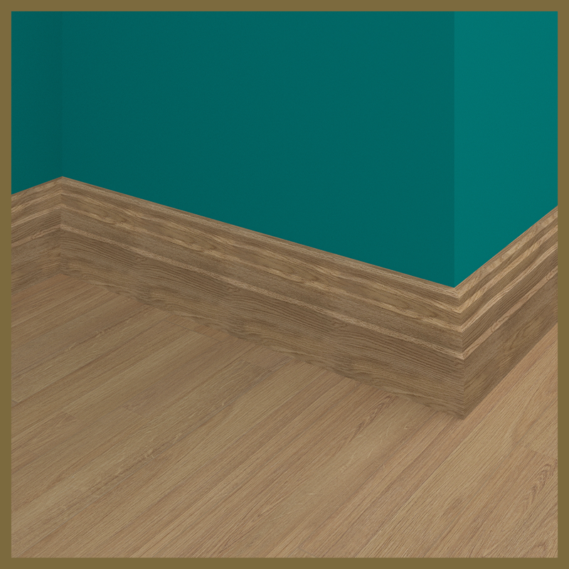 Stepped Walnut Skirting Board