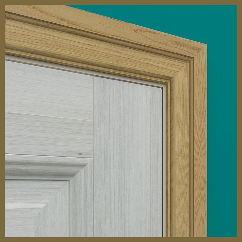 Lambs Tongue 2 Oak Architrave