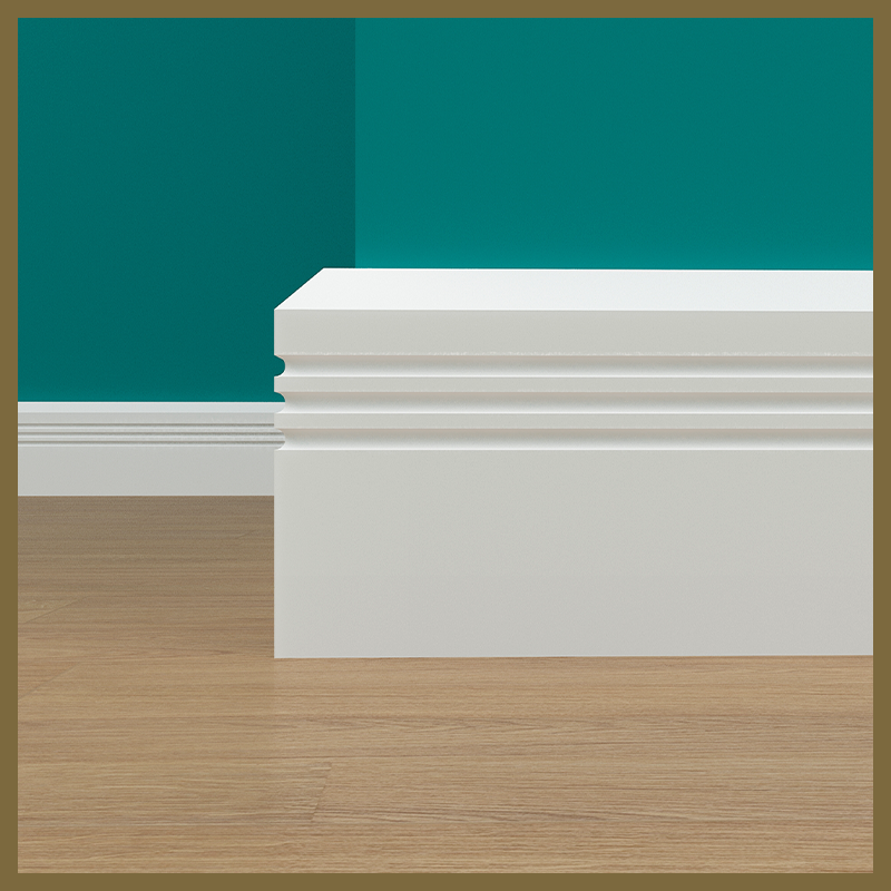 Chamfer C 3 Grooves Skirting Board