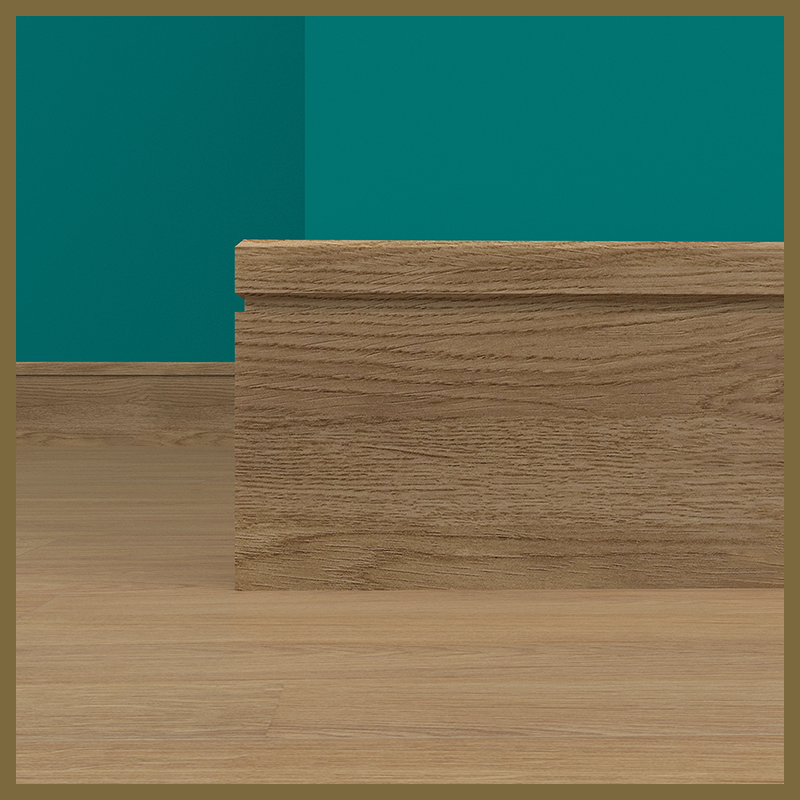 Edge 2x2 Groove 1 Walnut Skirting Board
