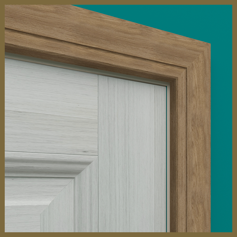 Edge 2x2 C 1 Groove Walnut Architrave