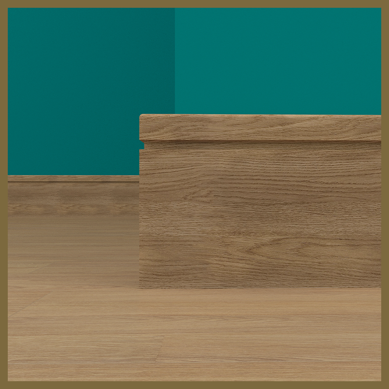 Pencil Round Groove 1 Walnut Skirting Board