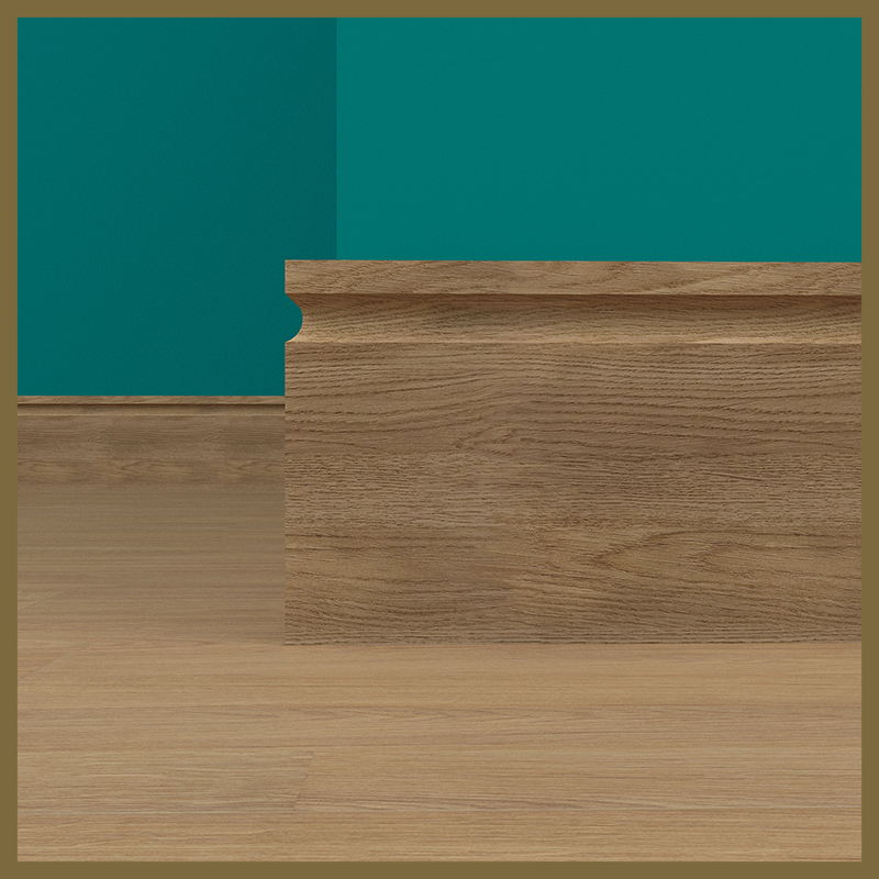 Contemporary Walnut Skirting Board