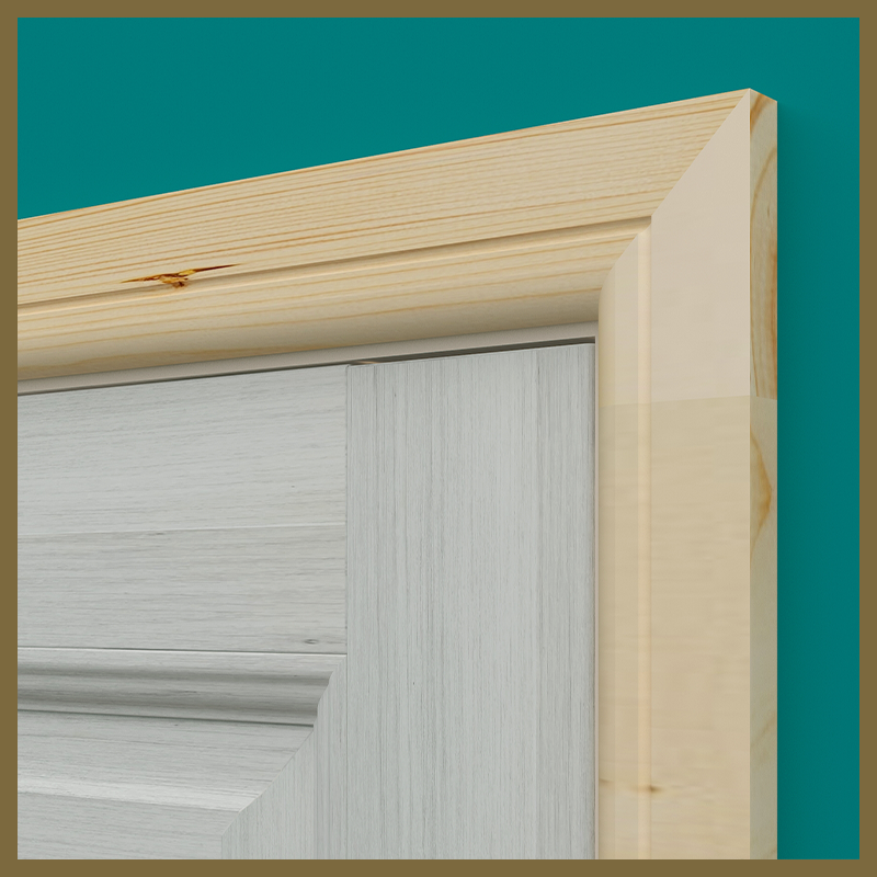 Bullnose C 1 Groove Pine Architrave