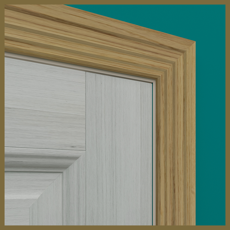 Stepped Oak Architrave