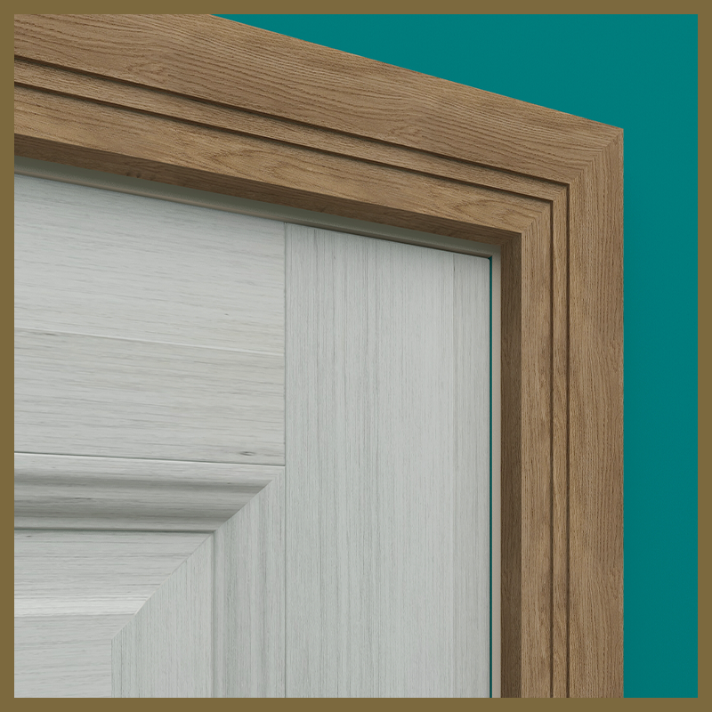 Pencil Round Groove 2 Walnut Architrave