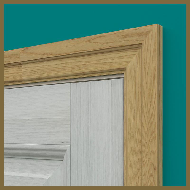 Lambs Tongue 2 Oak Architrave