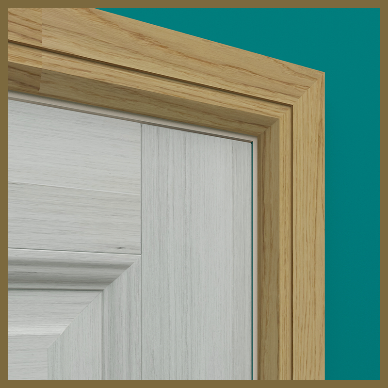 Chamfer 1 Groove Oak Architrave
