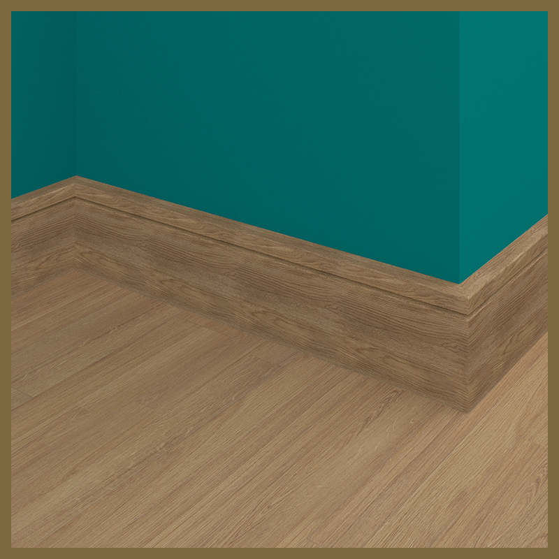 Pencil Round C1 Groove Walnut Skirting Board