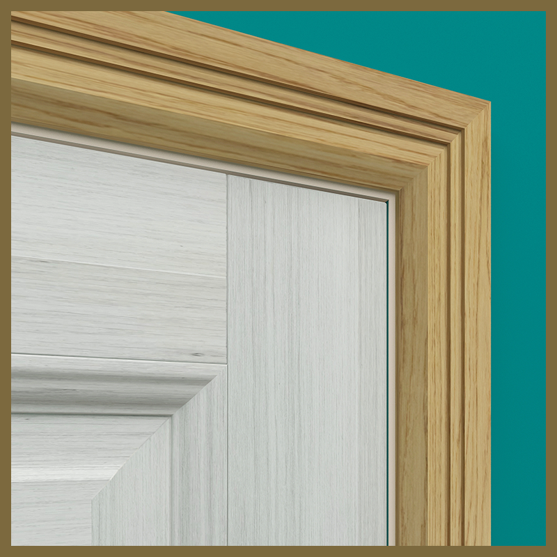 Chamfer 2 Groove Oak Architrave