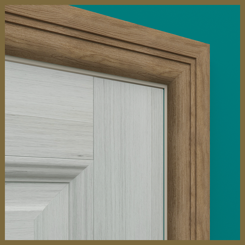 Bullnose 2 Groove Walnut Architrave